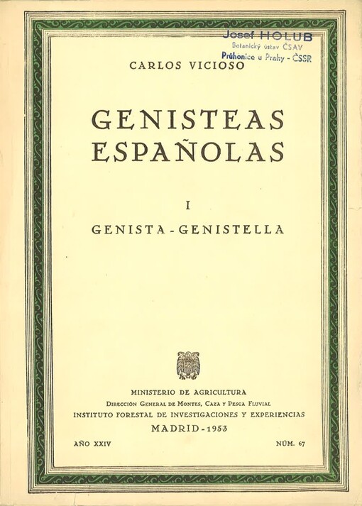 Genisteas españolas. I, Genista-Genistella