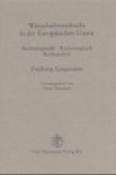 Wirtschaftsstrafrecht in der Europäischen Union