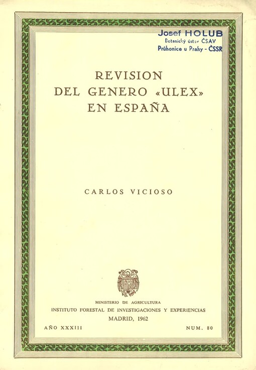 Revision del genero 