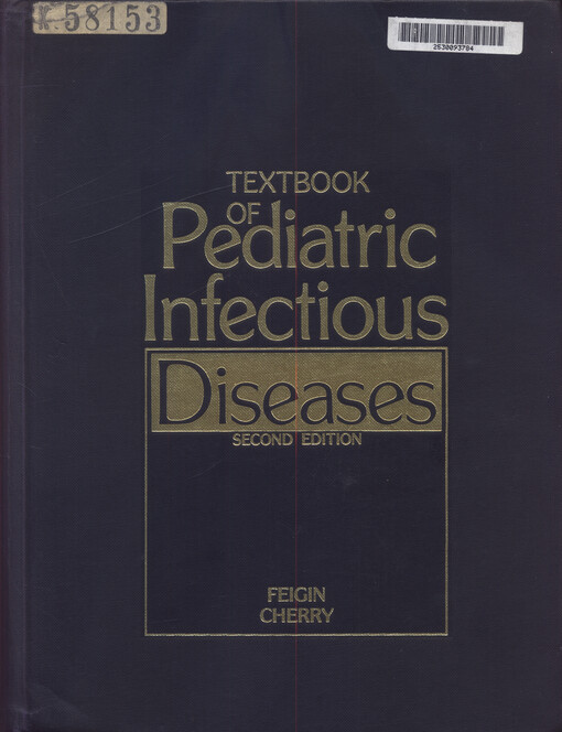 Textbook of pediatric infectious diseases. Vol. 1