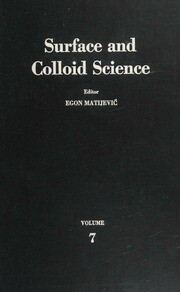 Surface and colloid science.Volume 7,Electrokinetic phenomena