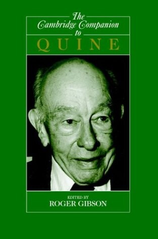 The Cambridge companion to Quine