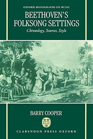 Beethoven's folksong settings :