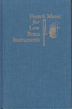 French music for low brass instruments :