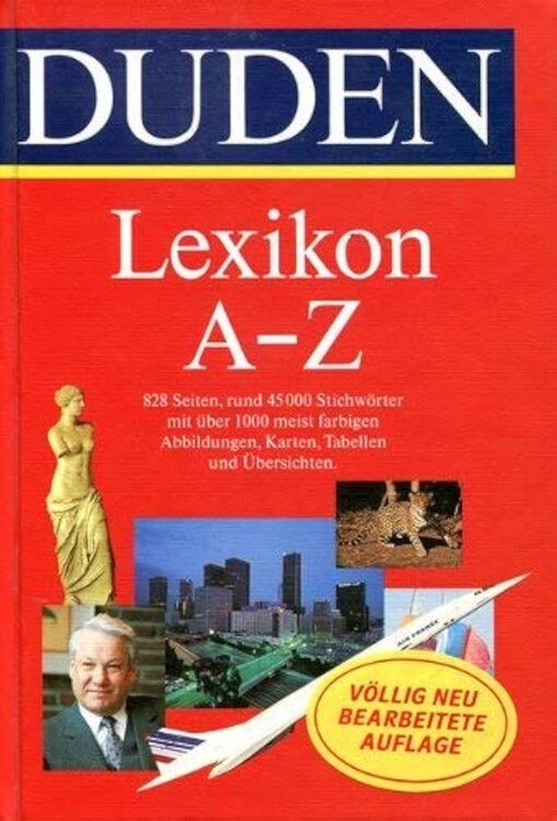 Das Duden Lexikon A-Z