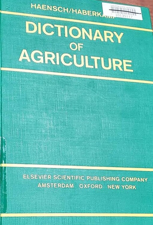 Dictionary of Agriculture :