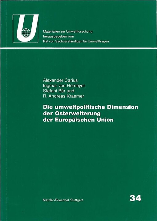 Die umweltpolitische Dimension der Osterweiterung der Europäischen Union