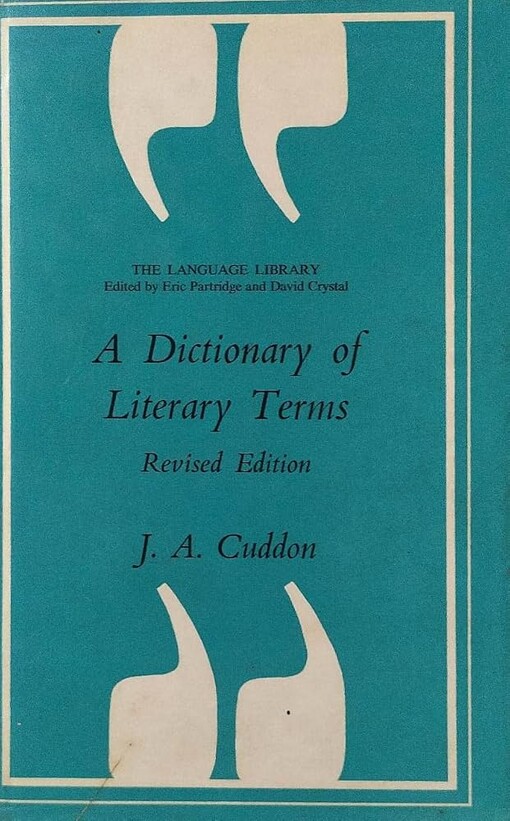 A Dictionary of Literary Terms