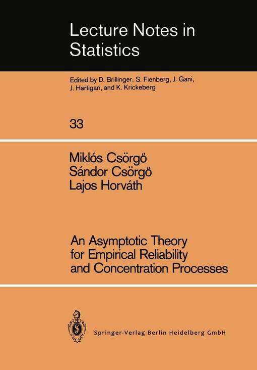 An asymptotic theory for empirical reliability and concentration processes