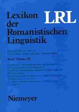 Lexikon der Romanistischen Linguistik (LRL).historisch-vergleichende Grammatik der romanischen Sprachen /Band II,1,Latein und Romanisch :