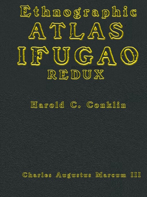 Ethnographic atlas of Ifugao :