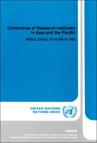 Conference of research institutes in Asia and the Pacific :proceedings od the Beijing conference (China), 23-25 March 1992
