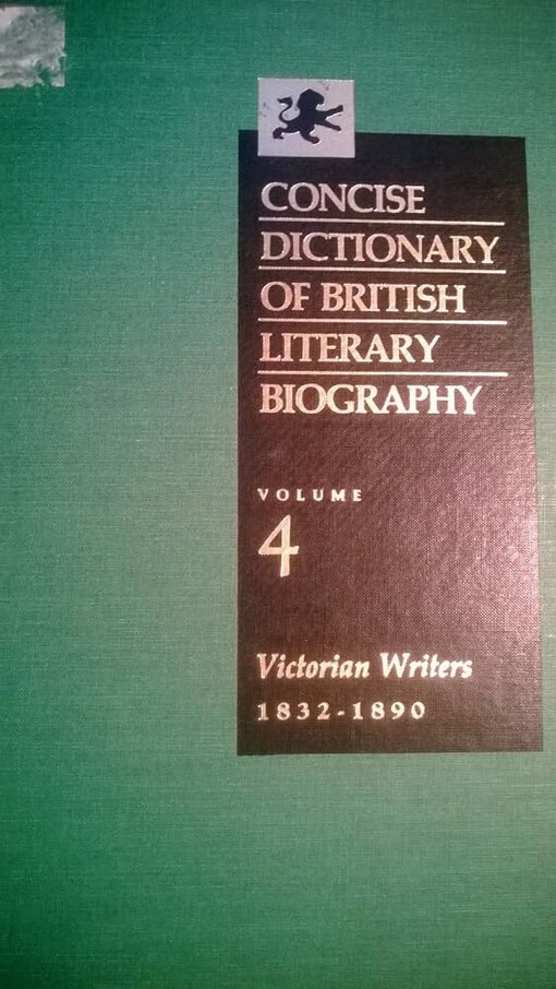 Victorian Writers, 1832-1890