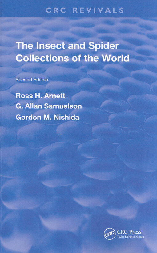 The insect and spider collections of the world