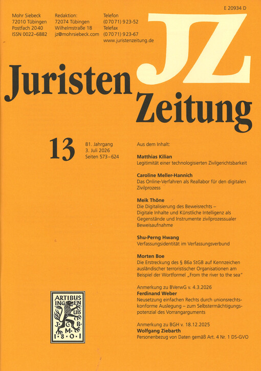 Juristen Zeitung