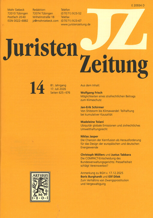 Juristen Zeitung