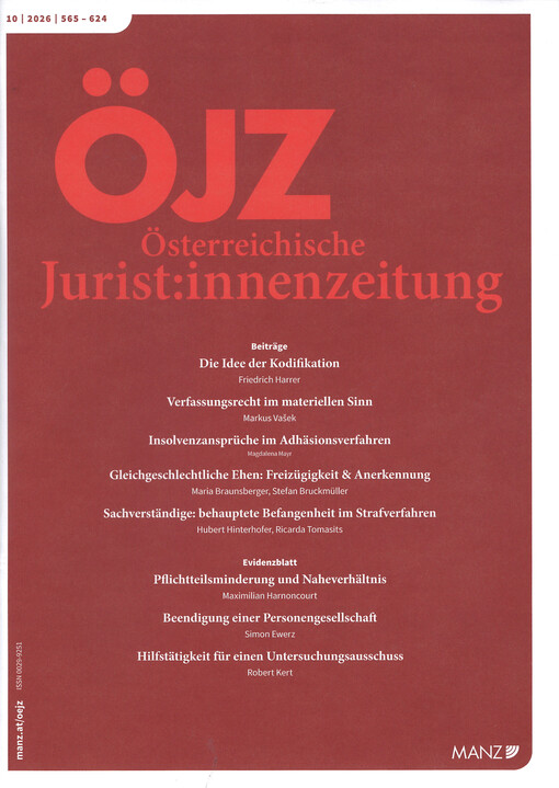 Österreichische Juristen-Zeitung