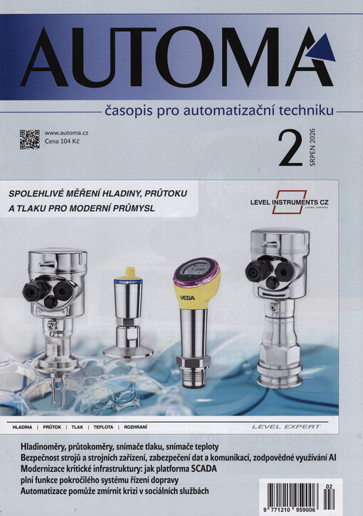 Automa : odborný časopis pro automatizační techniku