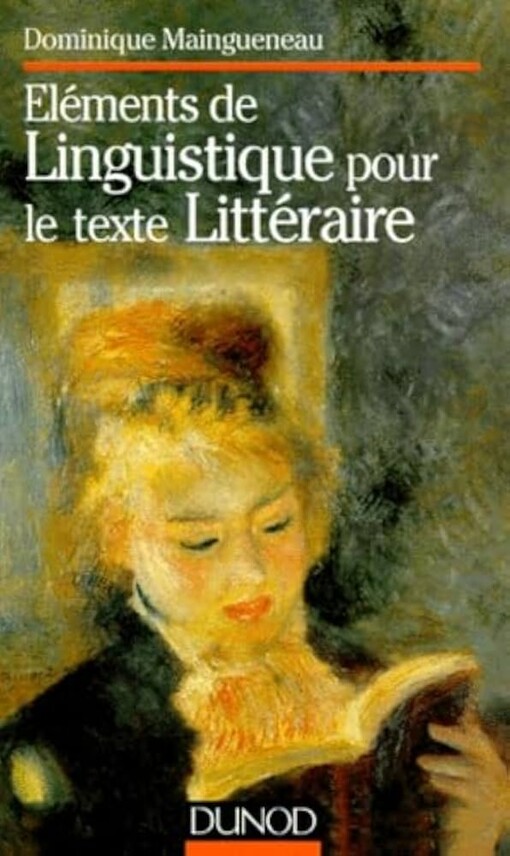 Éléments de linguistique pour le texte littéraire /
