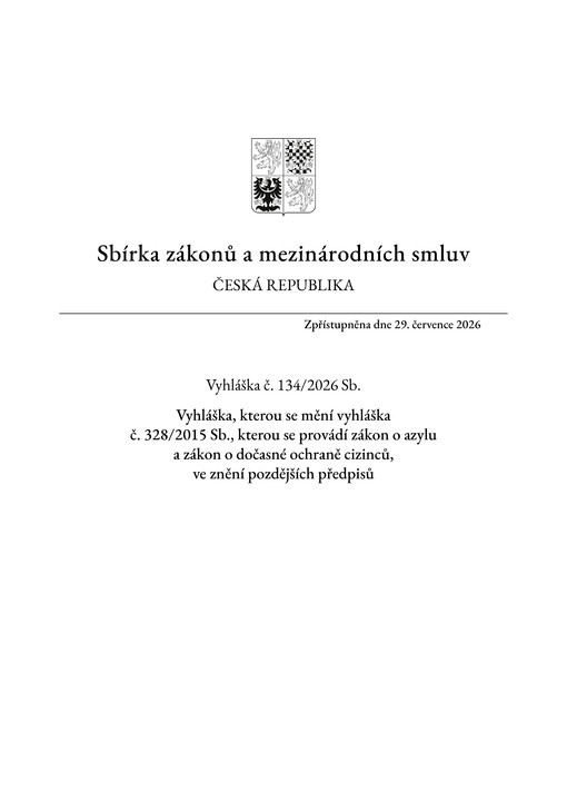 Sbírka zákonů a mezinárodních smluv : Česká republika