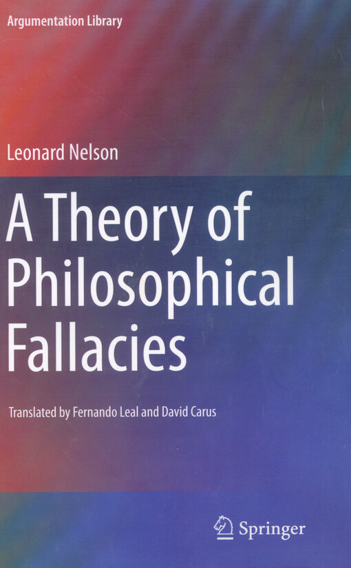A theory of philosophical fallacies