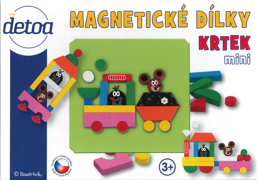 Magnetické dílky Krtek : mini