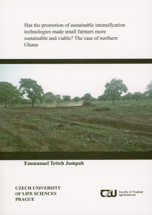 Has the promotion of sustainable intensification technologies made small farmers more sustainable and viable? The case of Northern Ghana