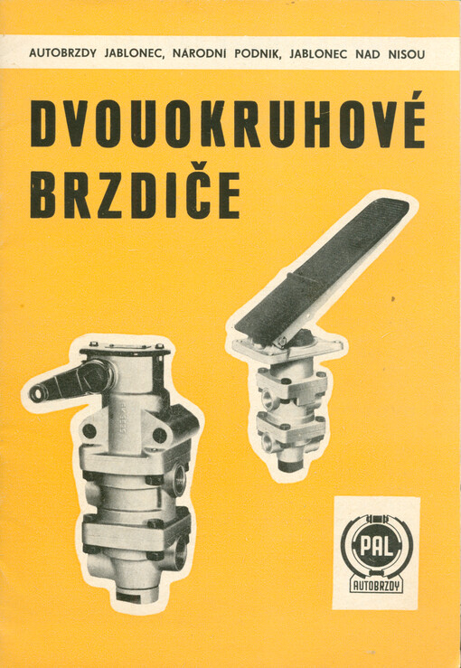 Dvouokruhové brzdiče