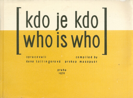 Kdo je kdo = Who is who
