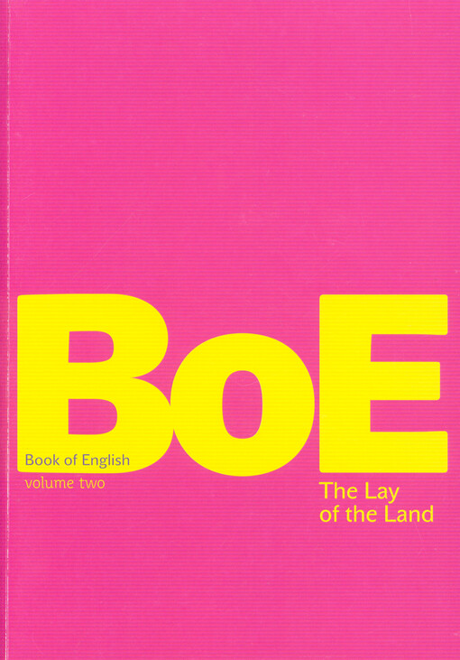 BOE : Book of English. Volume two, The lay of the land