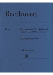 Klaviersonate Nr. 14 cis-moll : Opus 27 Nr. 2 (Mondschein) = Piano sonata no. 14 in c# minor : op. 27 no. 2 (Moonlight)  (odkaz v elektronickém katalogu)