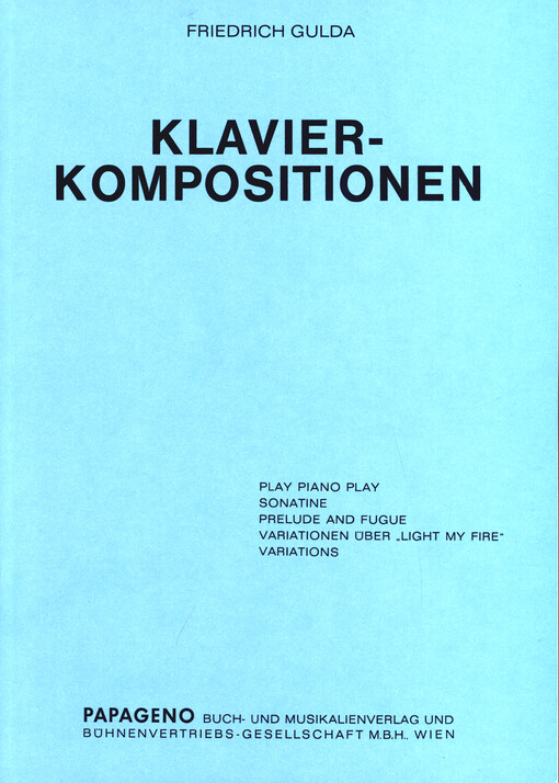 Klavier-Kompositionen