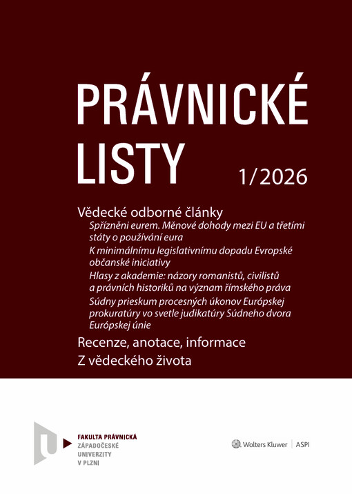 Právnické listy