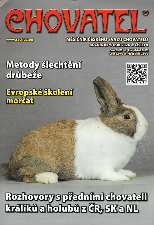 Chovatel : odborně zájmový měsíčník Českého svazu chovatelů