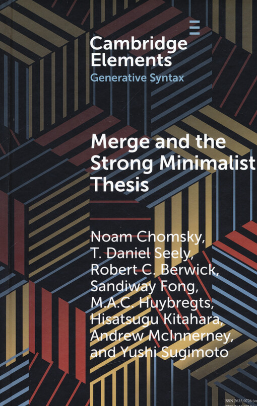 Merge and the strong minimalist thesis