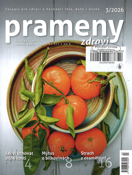 Prameny zdraví : zpravodaj společnosti Country Life, s.r.o.