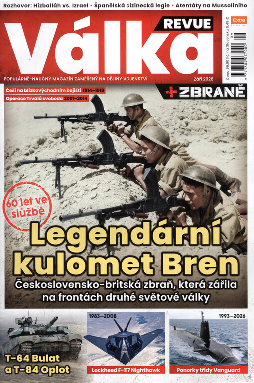 Válka revue : populárně-naučný magazín zaměřený na dějiny vojenství