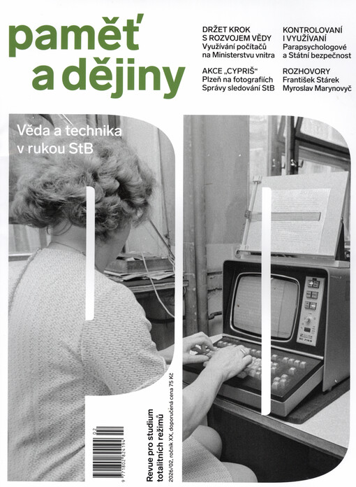 Paměť a dějiny : revue pro studium totalitních režimů