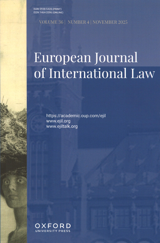 European journal of international law