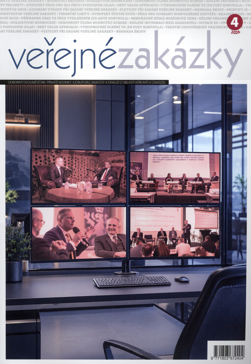 Veřejné zakázky : nový dvouměsíčník o veřejných zakázkách