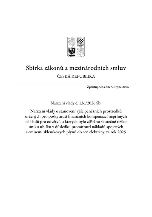Sbírka zákonů a mezinárodních smluv : Česká republika