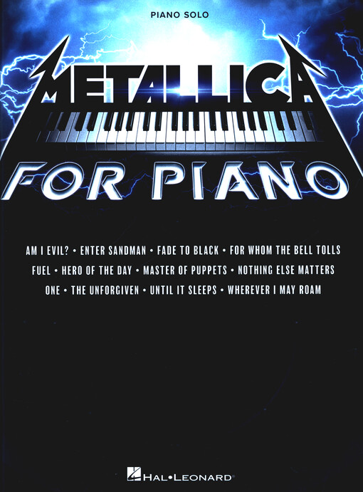 Metallica for piano