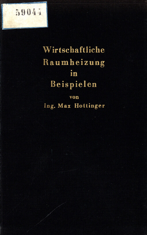 Wirtschaftliche Raumheizung in Beispielen