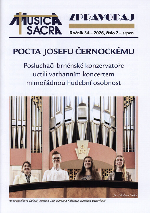 Musica Sacra : zpravodaj.