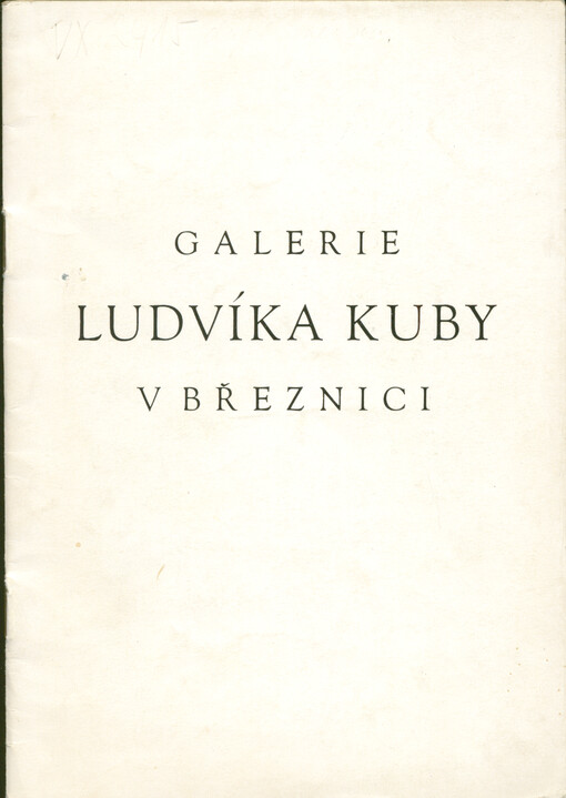 Galerie Ludvíka Kuby v Březnici