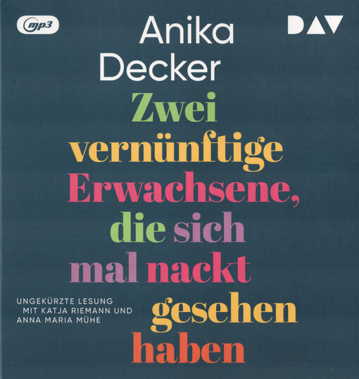 Zwei vernünftige Erwachsene, die sich mal nackt gesehen haben