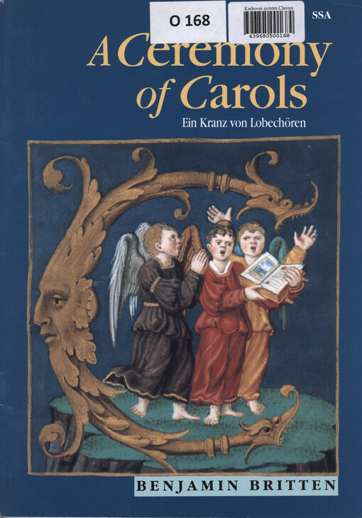A Ceremony of Carols, Op. 28 : for Treble Voices and Harp