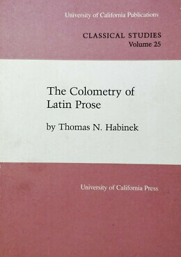 The colometry of latin prose /