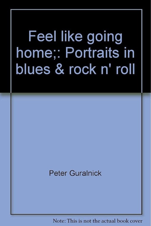 Feel like going home :portraits in blues and rock'n'roll