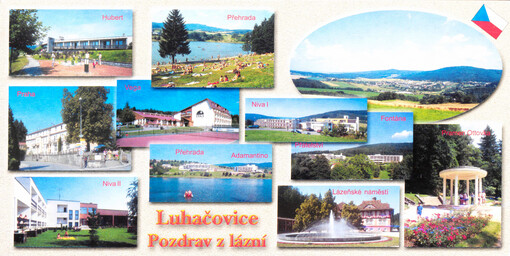 Luhačovice : pozdrav z lázní